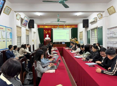 Tập huấn thí điểm nội dung giáo dục trí tuệ nhân tạo cho cán bộ quản lý, giáo viên phường Kiến Hưng