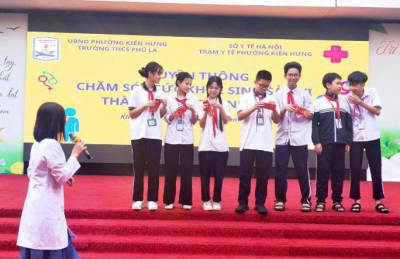 TRƯỜNG THCS PHÚ LA TỔ CHỨC TRUYỀN THÔNG CHĂM SÓC SỨC KHỎE SINH SẢN VỊ THÀNH NIÊN, THANH NIÊN