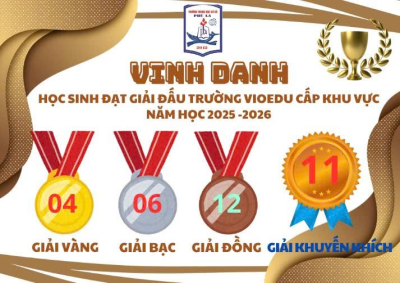THCS Phú La ghi dấu ấn tại Đấu trường VioEdu cấp khu vực 2025–2026