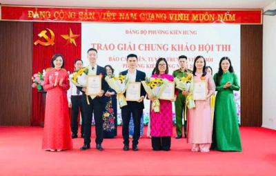 Ghi nhận những kết quả tích cực tại Hội thi Báo cáo viên, Tuyên truyền viên giỏi phường Kiến Hưng năm 2026