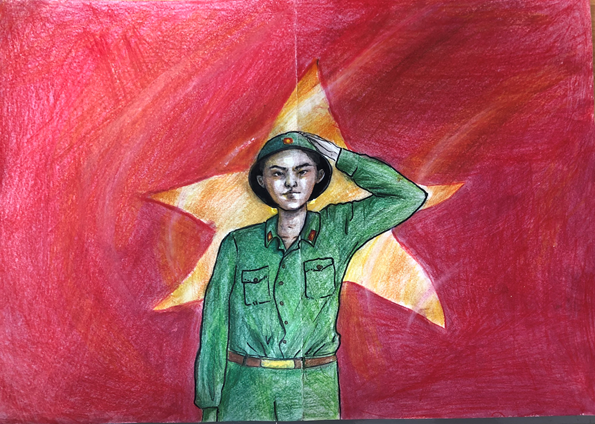 bài vẽ tập phóng tranh ảnh  Tư liệu tham khảo  Lê Thị Thu Hiền  Website  của Trường THCS Mường Bú