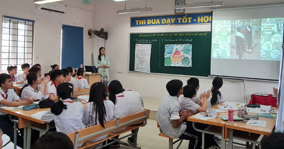 THCS Phú La tổ chức chuyên đề cấp Quận KHTN 7.